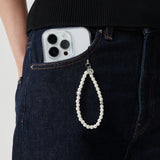 ミニラブパールフォーンストラップキーリング / MINI LOVE PEARL PHONE STRAP KEY RING