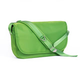 Round Flap Crossbody Bag (Green)