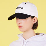 Scribble Two Tone 5panel Cap White