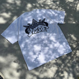 9090 × NERDUNIT King Logo Rhinestone Tee