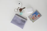 flat card pouch (pale purple)