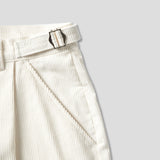 Side buckle corduroy pants (3color)
