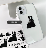 クレイジーバニーフォーンケース / Crazy bunny phone case