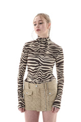 ゼブラタートルネック/ZEBRA TURTLENECK