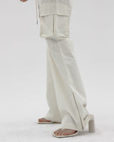 カーゴジッパーポイントパンツ / Cargo Zipper Point Pants (3color)