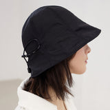 VARZAR Label String Bucket Hat / Black