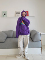 VENTIQUE famous fleece hood 5color (6636701515894)