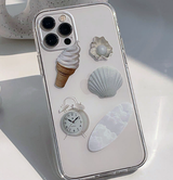 カラーオブジェクトホワイトフォーンケース / Color Object White Phone Case