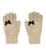 Ribbon Wool Gloves