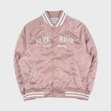SUPERIOR GLOSSY VASITY JACKET (PINK) (6675330105462)