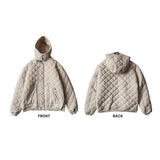 ASCLO Quilting Short Hood Jacket (2color)