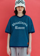 ARGYLE KNIT BUCKET HAT / IVORY