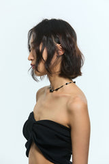 Mix color rose choker