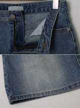 Daily Raw Denim Mini Skirt