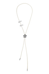NO.482 [SILVER] スターコードロックネックレス