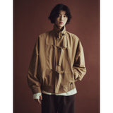 D-リングストラップハリントンジャケット / D-RING STRAP HARRINGTON JACKET_BR