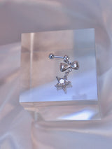 ribbon star piercing