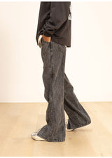 インシションインバーティドウォッシードデニムパンツ/INCISION INVERTED WASHED DENIM PANTS