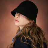 Metal tip bell hat