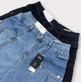 De Lap Incision Cargo Bermuda Pants (127)