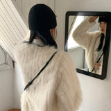 カリットミンクファーロングスリーブジャケット