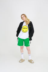 SMILE COACH JACKET (BLACK) (6699088543862)