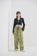Xクロップカーディガン / (9101) X crop cardigan