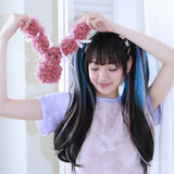 1 3 HACHI key ring - PINK