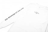 GOD IS DOPE LS TEE - WHITE (6635560632438)