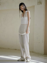 NETTING KNIT TOP [ SHELL ]