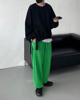 サイドスリットスウェットシャツ / NB Side slit sweatshirt (2 colors)