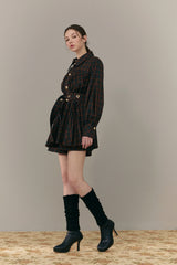 Pleated jacket
