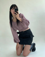 Collection 21fw - Dark Vader Mini Skirt (6614899196022)
