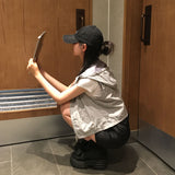 ストリートナイロンフードベスト