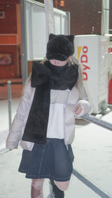 Ribbon Muffler_Fairy black