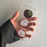 マンゴスチン スマホケース/Mango Steen (Galaxy) Jelly Case