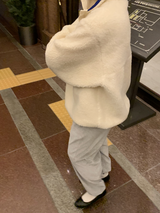 フリースプルオーバー