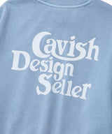 W PIGMENT SELLER LOGO SWEATSHIRT BLUE(CV2ESFM444A)