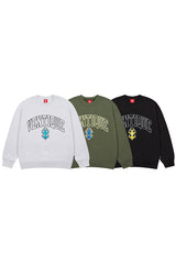 ゴブリンファイヤーエンブロイダリースウェットシャツ / VENTIQUE Goblin Fire Embroidery mtm 3color　