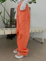 カーブドピグメントカーゴパンツ / Carved Pigment Cargo Pants (3color)