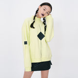Square point Sweatshirts [Lime] (6591816401014)