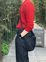 キッツツイストブレッドボタンカーディガン / Kitts Twisted Bread Button Cardigan (9 colors)