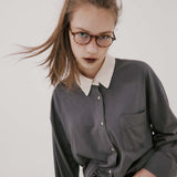 シルケットオーバーサイズシャツ/SILKET OVERSIZED SHIRTS