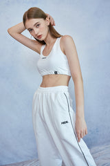 HIDE Cross Bra Top (White) (6570975592566)