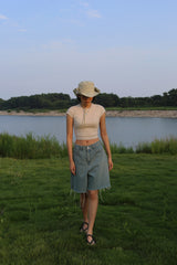 ラヴィーンクロップTシャツ