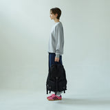 [After Pray Edition] 2-Pocket Cotton Cargo Rucksack (Black&Nickel)