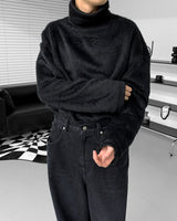 シアーアンゴラハイネックタートルネック / 90's Sher Angora High-Neck Turtleneck (3 colors)