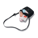 ポケットビンテージウォッシングミニクロスバッグ／POCKET VINTAGE WASHING MINI CROSS BAG [BLACK]