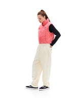 939 DETACHABLE CROP DOWN JACKET (PINK)