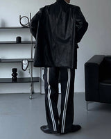 CH Damage Leather Jacket (2 colors)